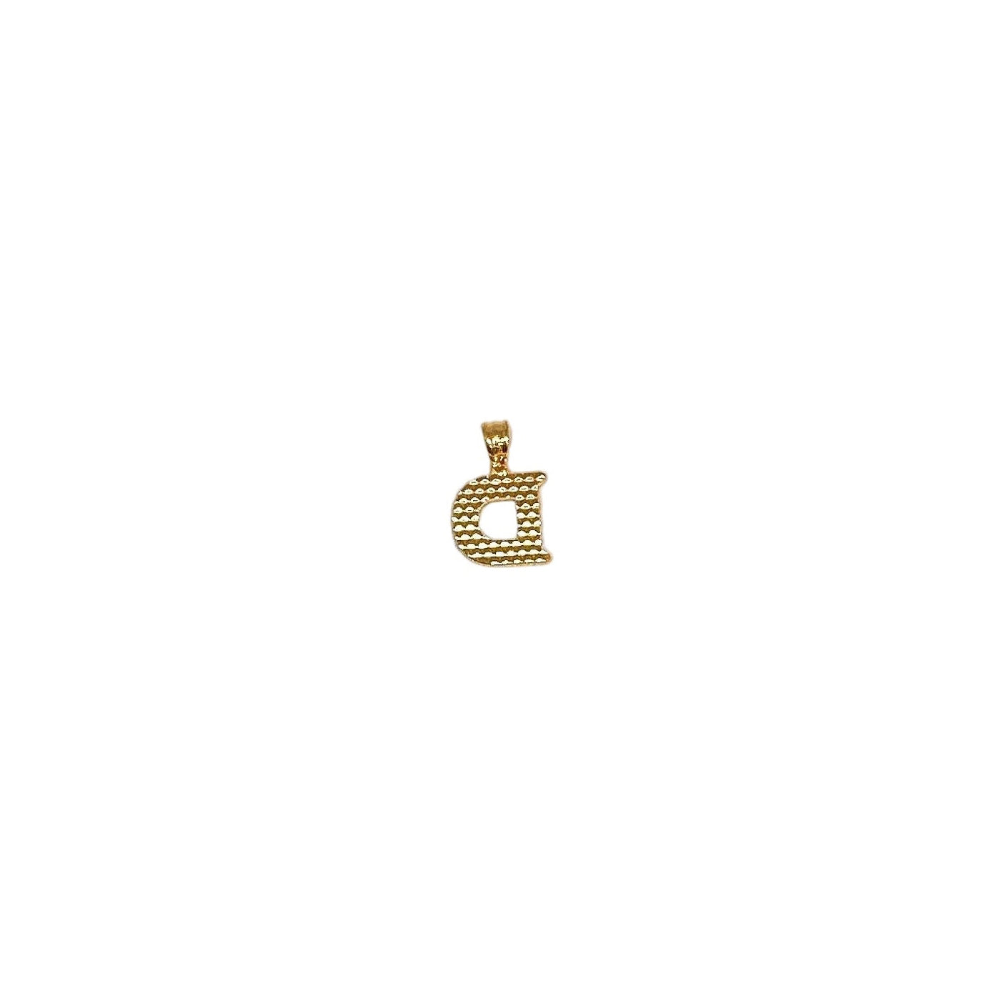 Letter D Pendant ( Sequin )