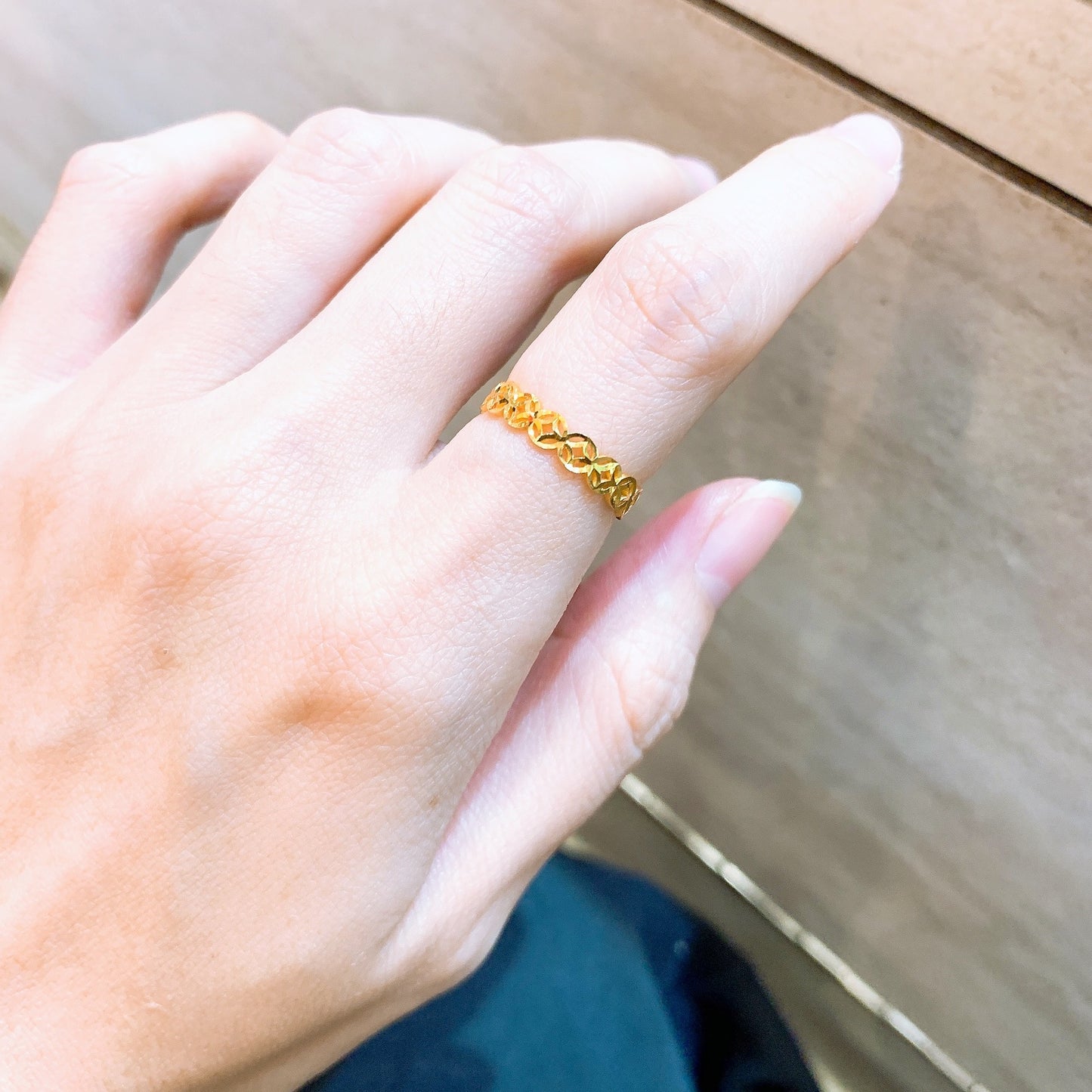 Cut-Out Coin Ring ( Cutting )