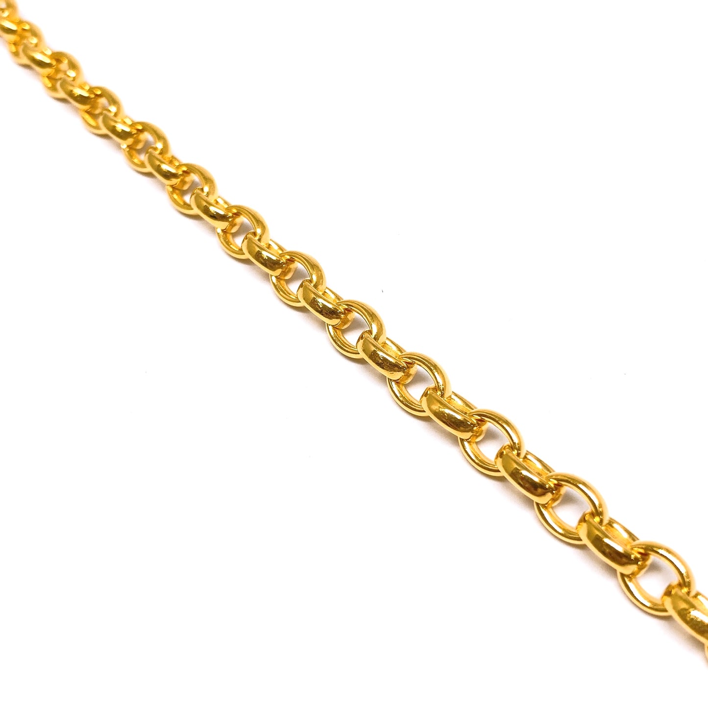 Polished Oval Links Bracelet