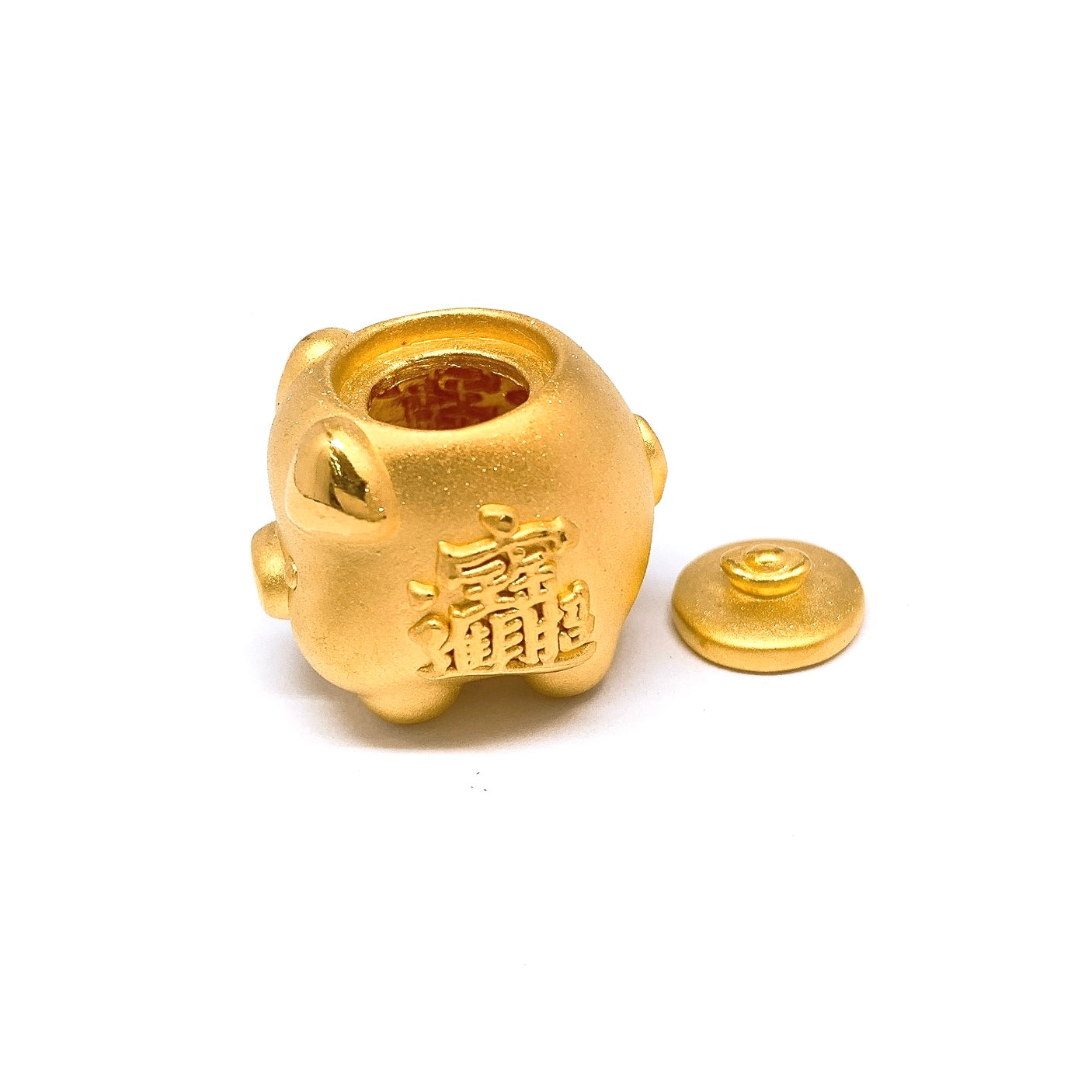 Pure Gold Piggy Bank