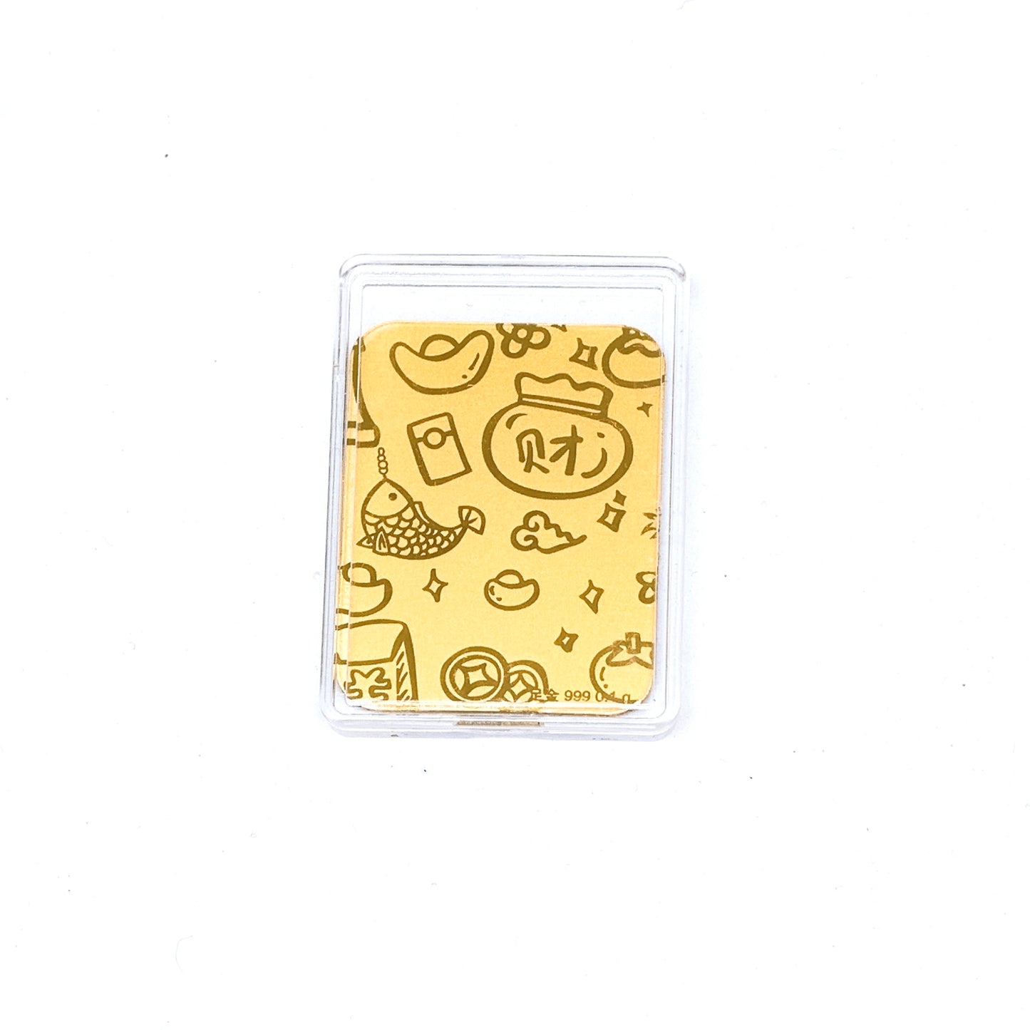 Pure Gold Stickers - Mahjong 發 ( 0.1g )