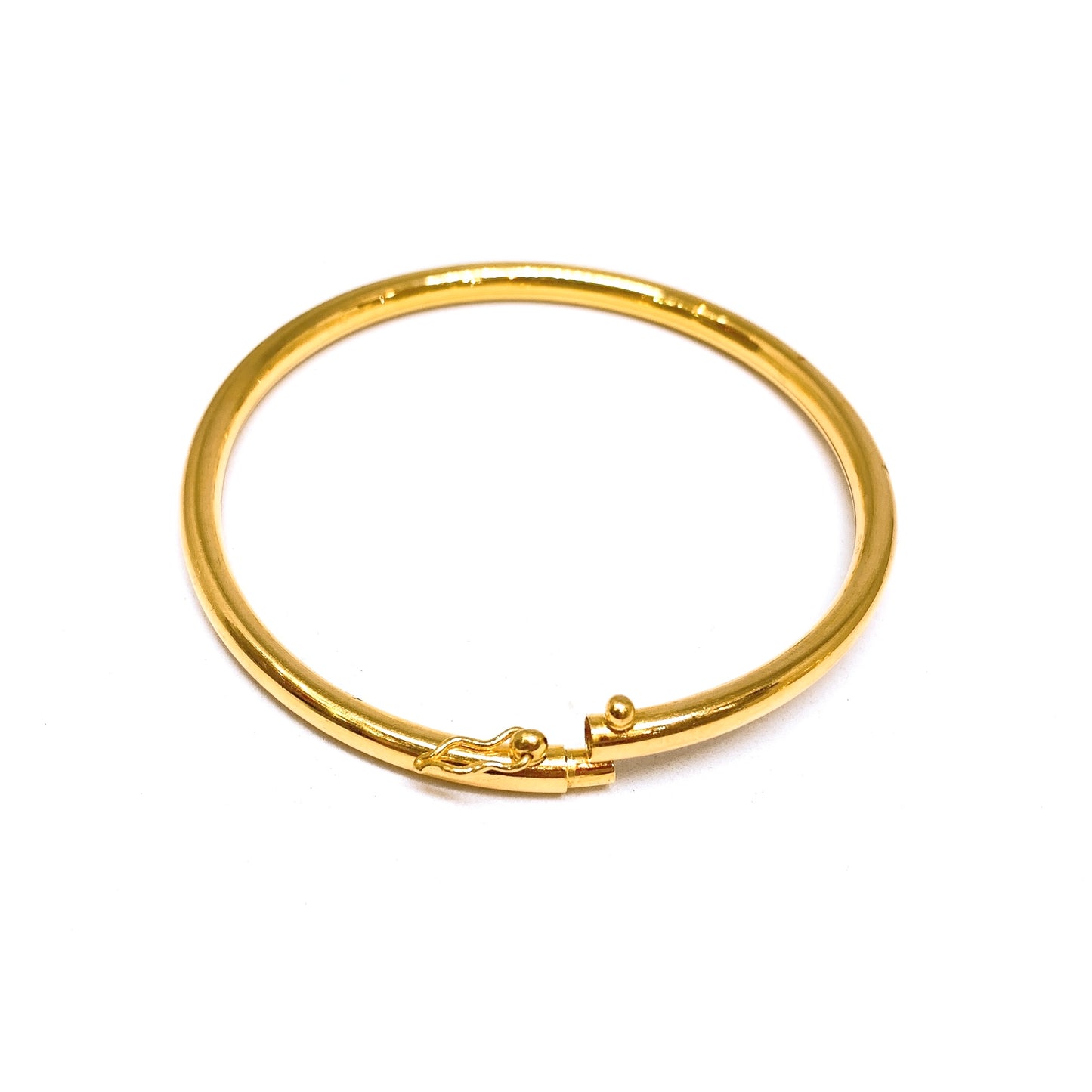 Polished Bangle - Round