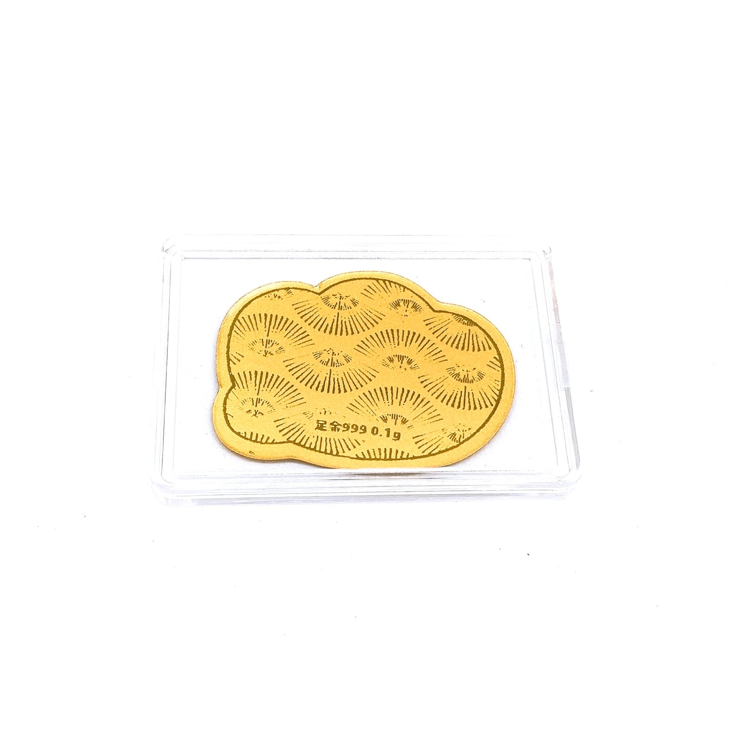 Pure Gold Stickers - 超有钱 Ingot ( 0.1g )