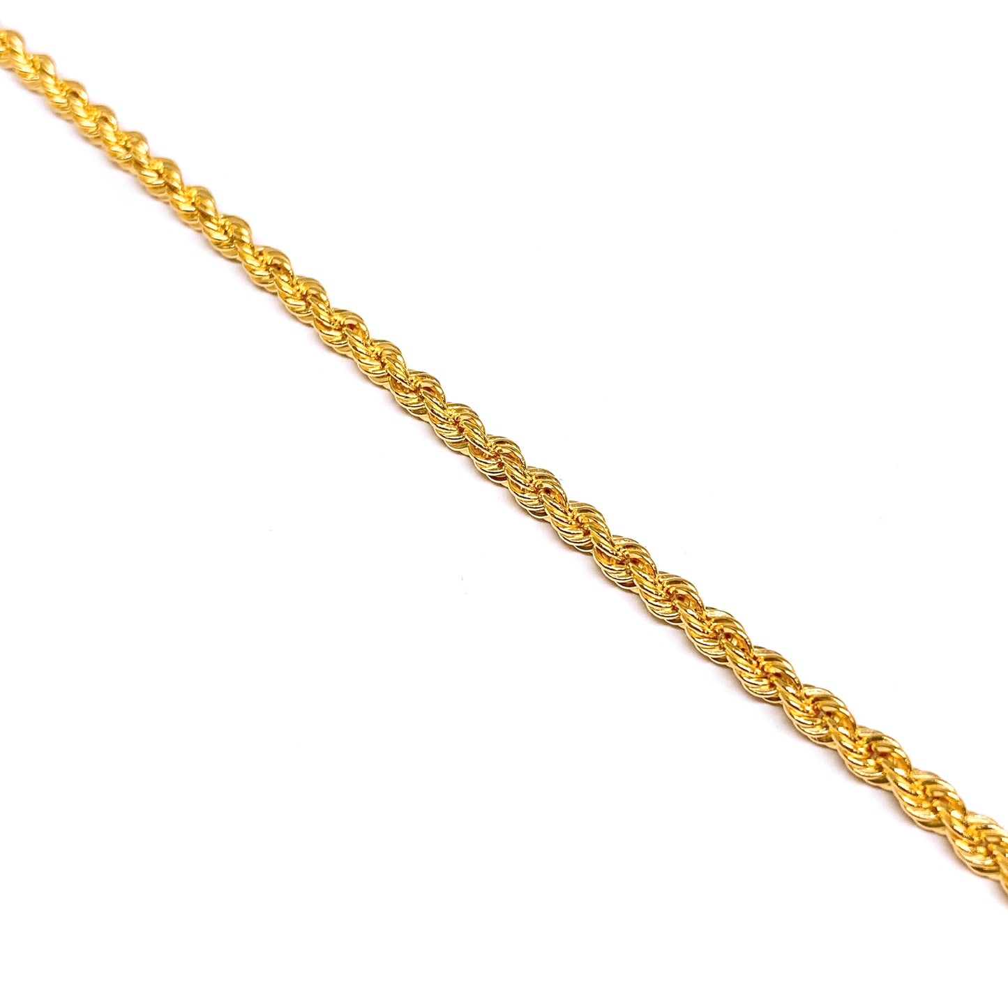 Hollow Rope Bracelet ( Lobster Hook )