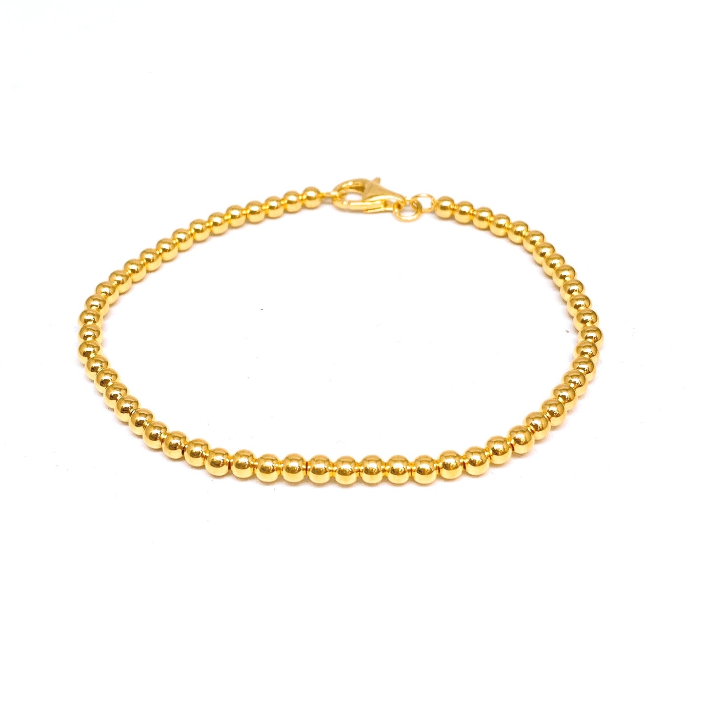 Polished Beads Bracelet ( 3.9mm )