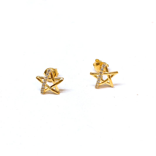Blingy Star Earring Studs
