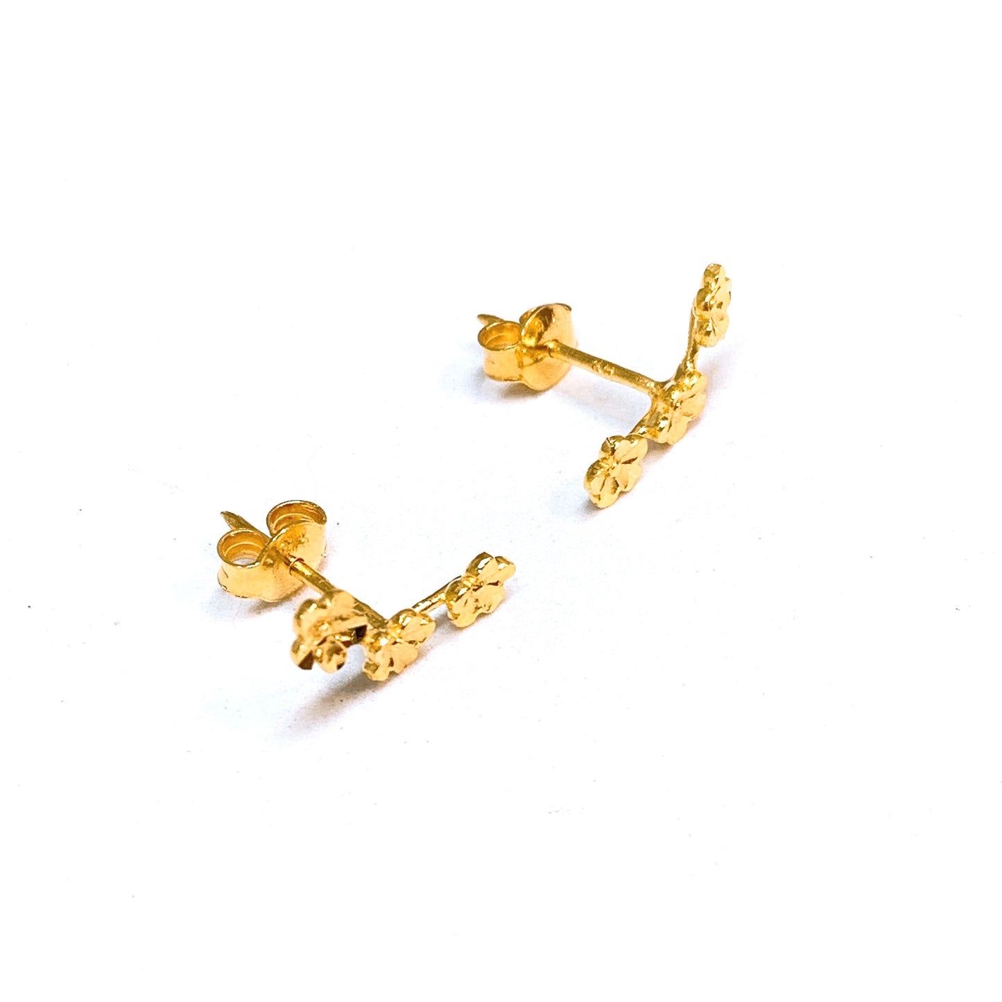 Blossoms In A Row Earring Studs