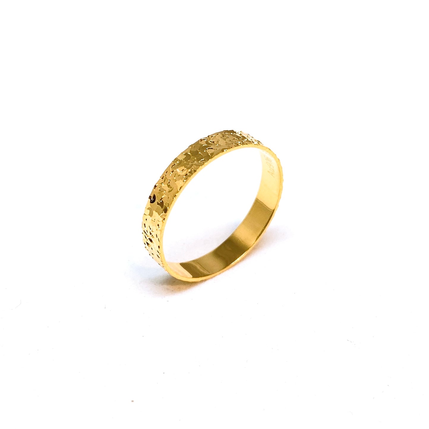 Crushed Ice Dainty Ring