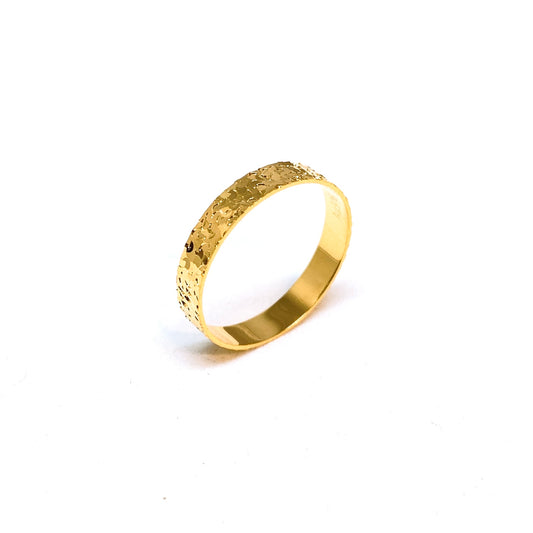 Crushed Ice Dainty Ring