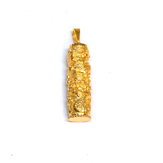 Dragon Amulet Cylinder Pendant