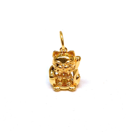 3D Fortune Cat Abacus Pendant