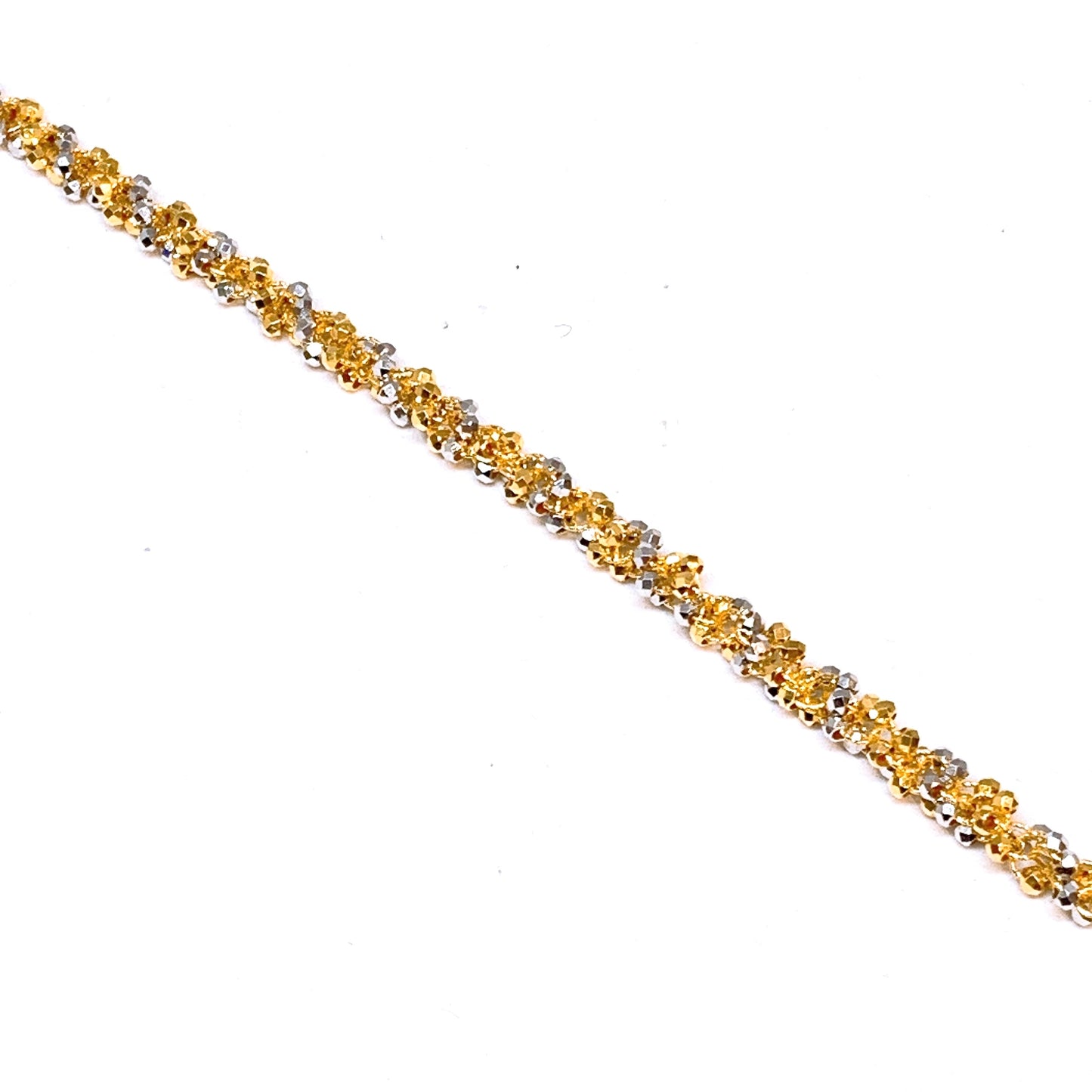 Two Tone Cluster Beads Bracelet