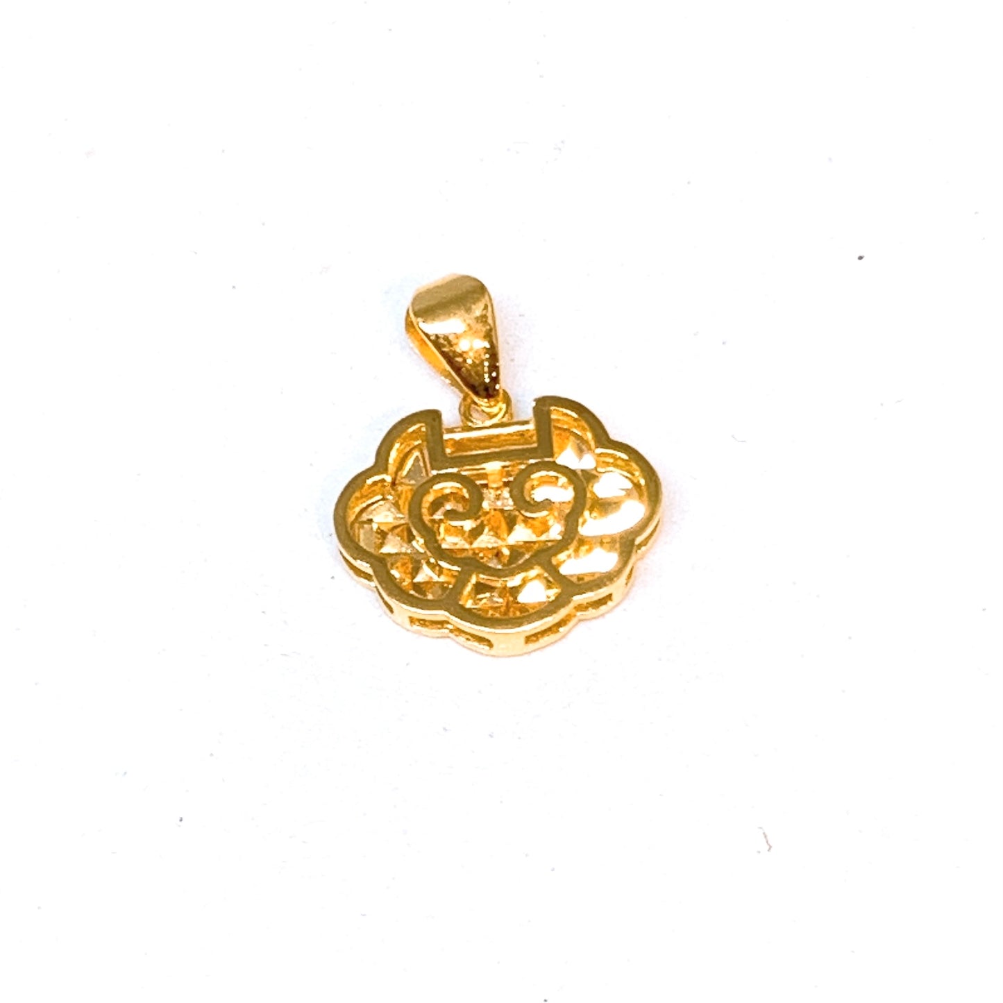 Polished Longevity Locket Pendant
