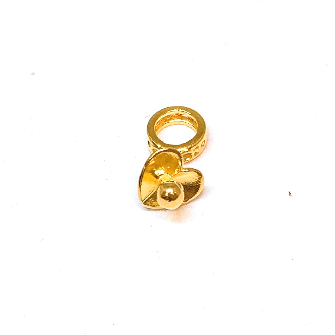 Heart Pacifier Dangling Charm