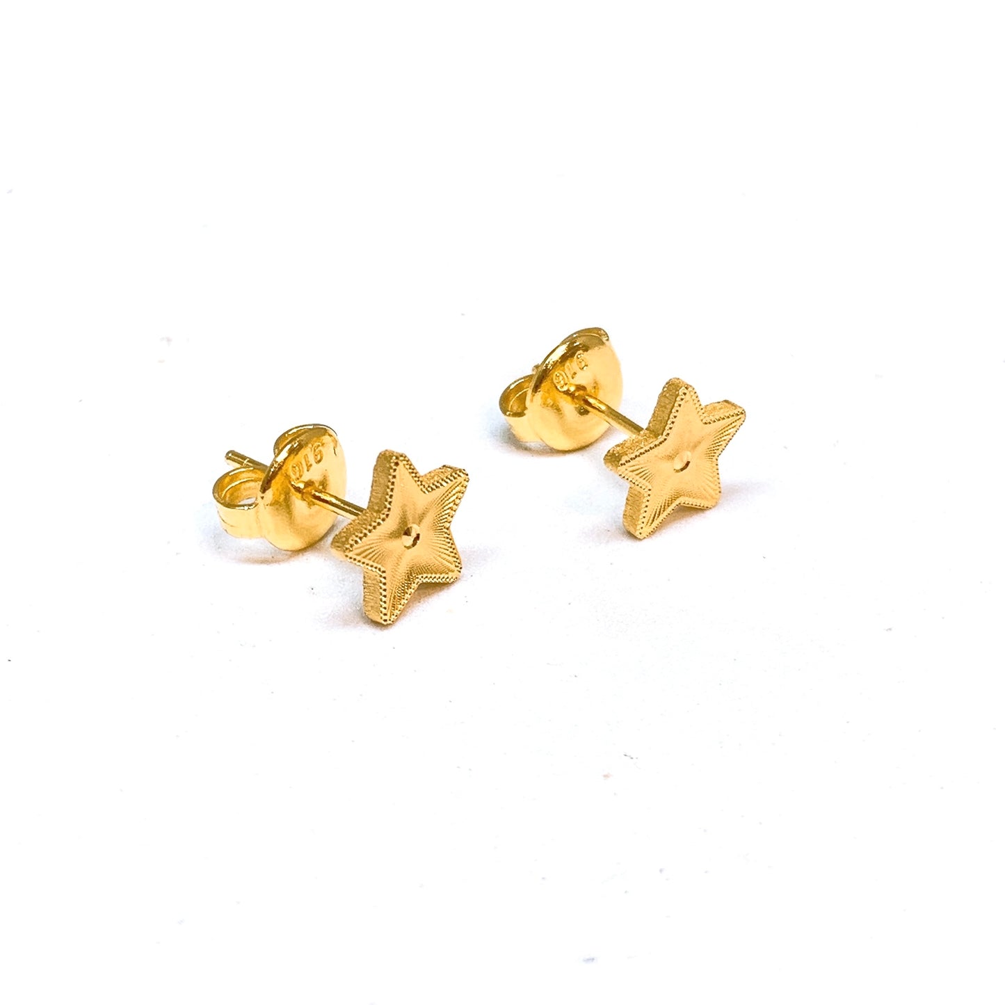 Matte Star Earring Studs