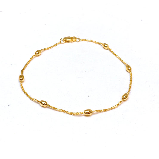 Rice Bead Dainty Bracelet