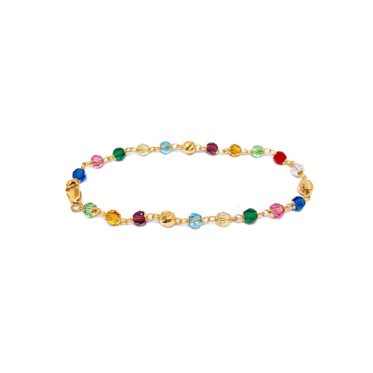 Colourful Beaded Bracelet