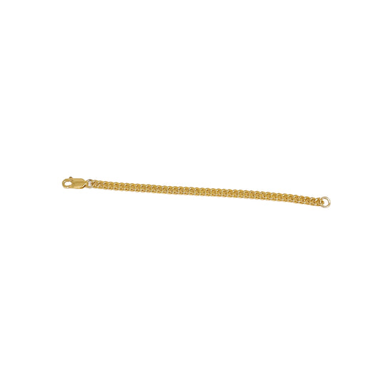 Polished Curb Baby Bracelet
