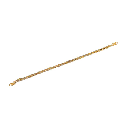 Woven Wheat Bracelet - Hollow