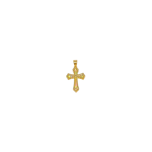 Ornate Cross With Laser Cutting Pendant