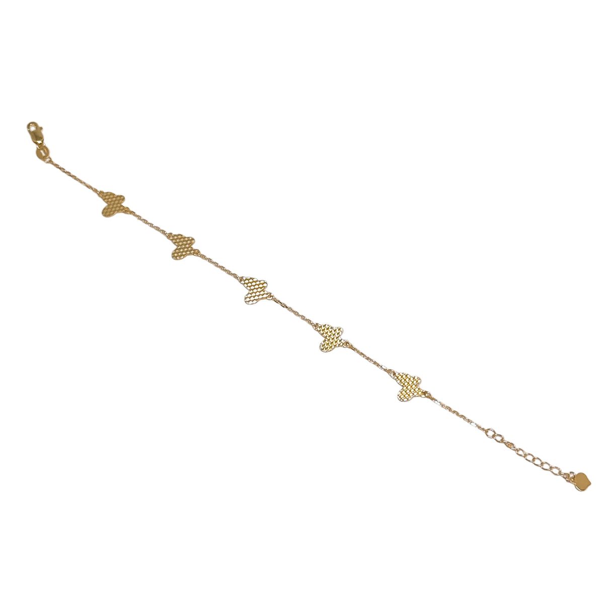Sequin Butterfly Motif Bracelet