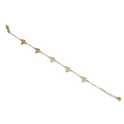 Sequin Butterfly Motif Bracelet