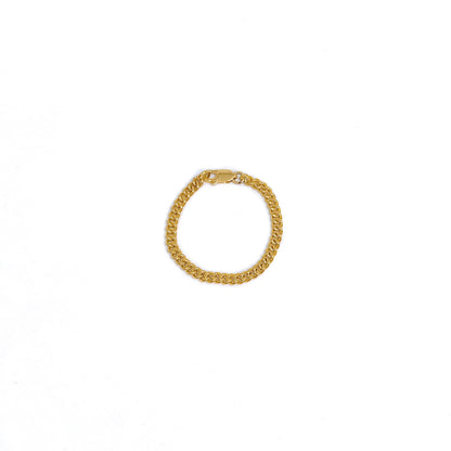 Polished Curb Baby Bracelet