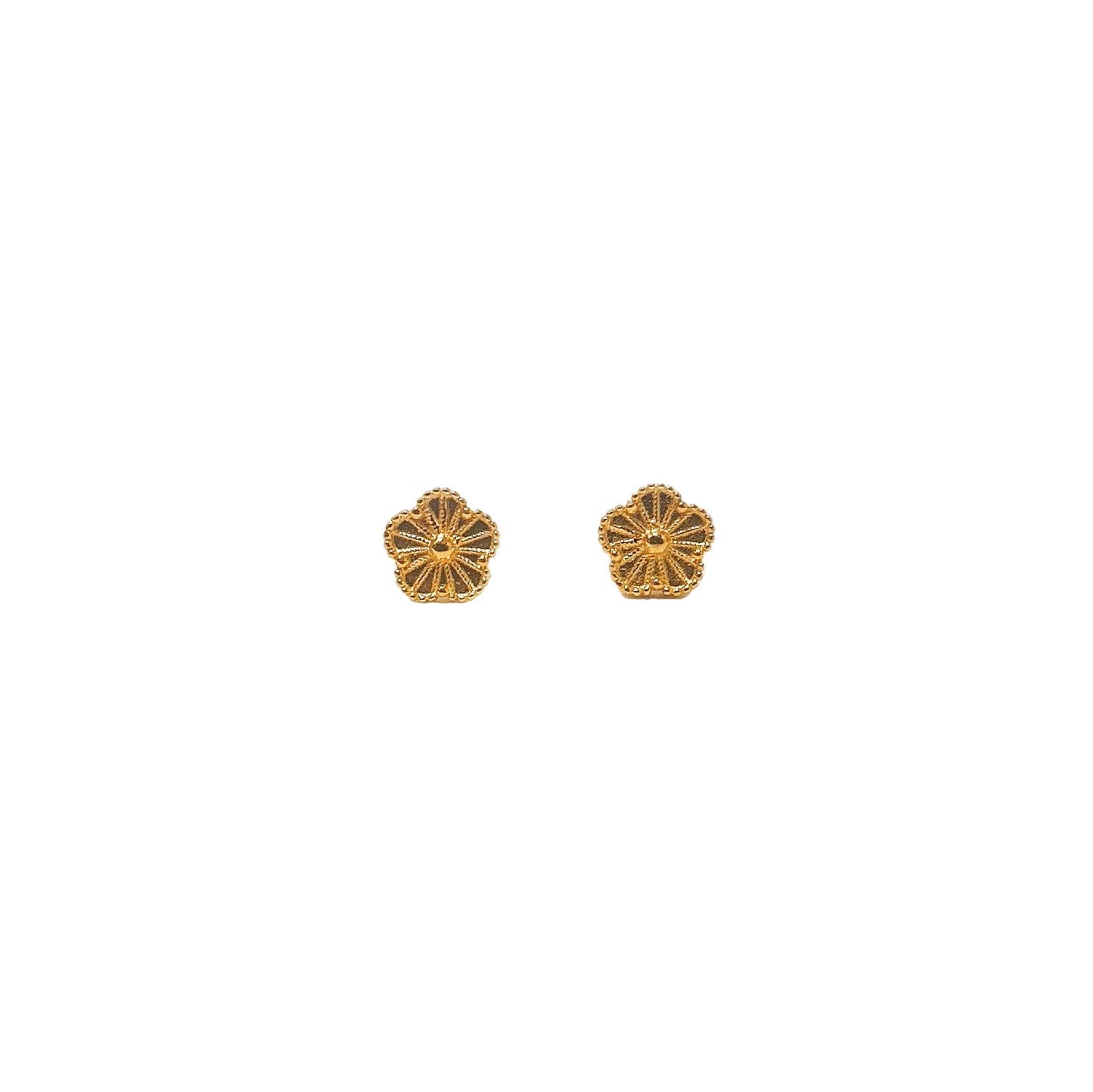 Heritage Flower Stud Earrings