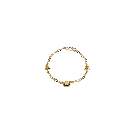 Yuan Bao With Stars (Fixed) Baby Bracelet