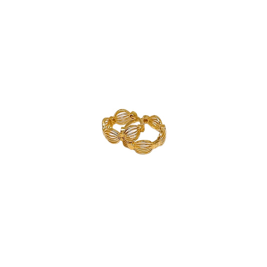 Openwork Hoop Earrings