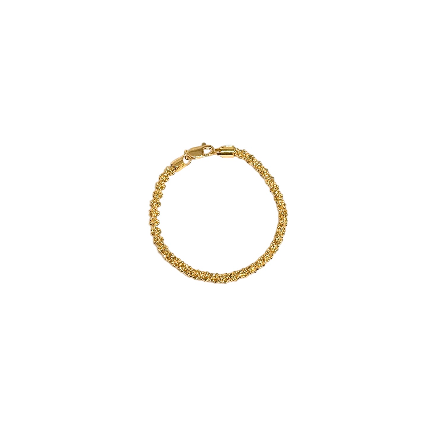 Shimmer Beads Braided Bracelet