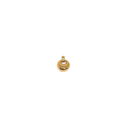 Round Puffy Halo Pendant