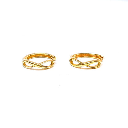 Infinity Polished Earring Hoops