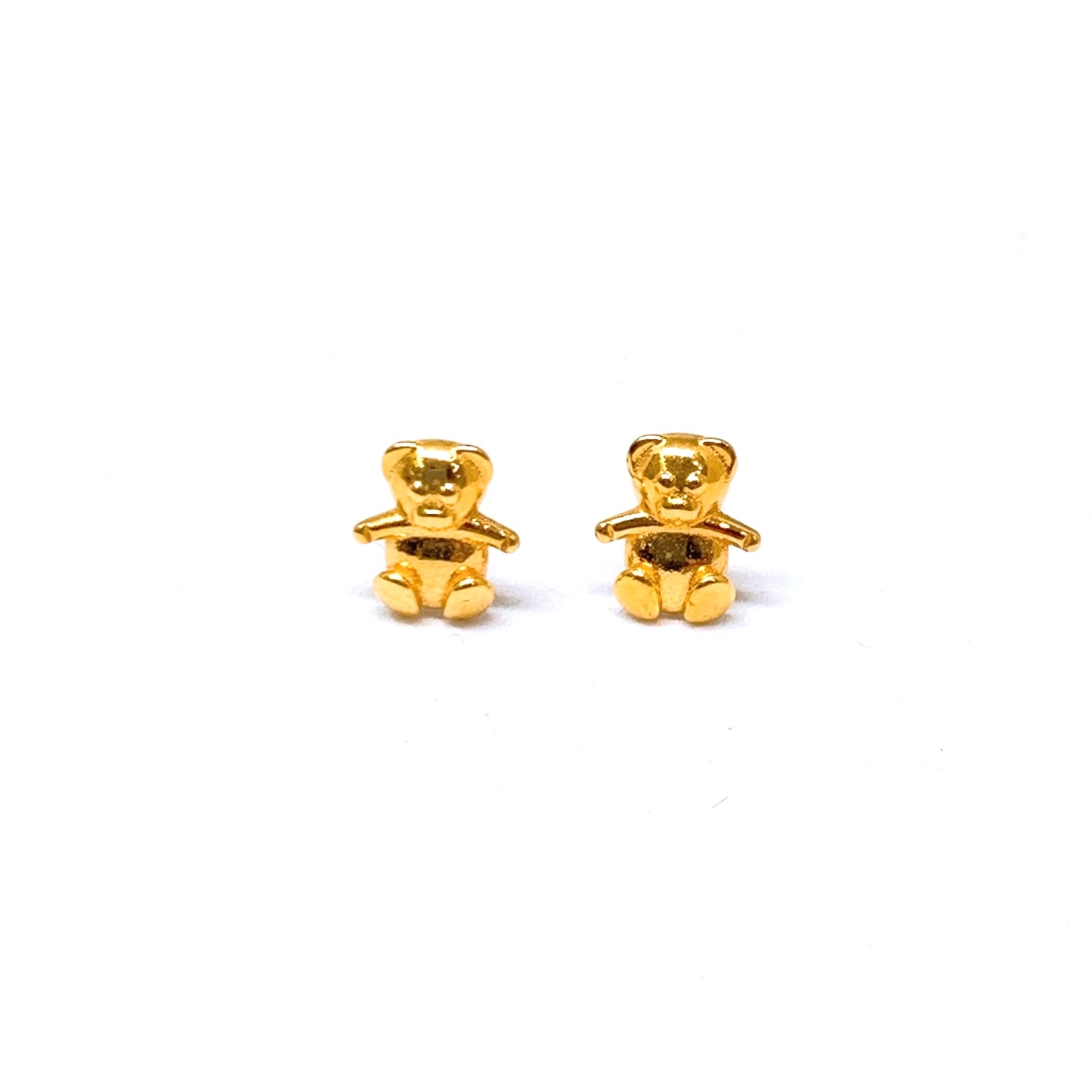 Teddy Bear Earring Studs