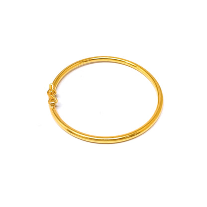 Polished Round Baby Bangle