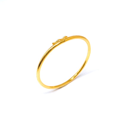 Polished Round Baby Bangle