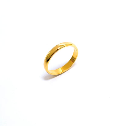 Polished Minimalist Ring ( Thin : 2 - 4mm )