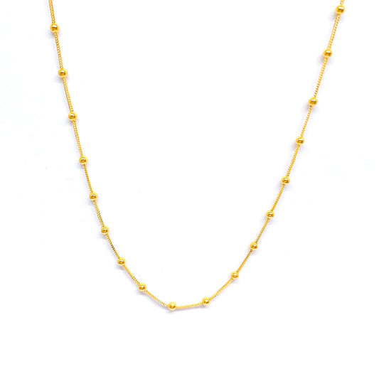 Beaded Foxtail Chain ( Assorted Length )