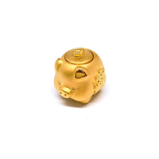 Pure Gold Piggy Bank