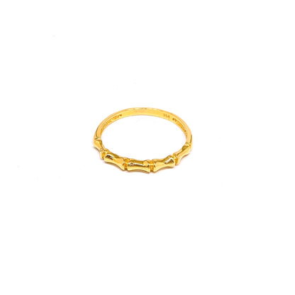 Fine Polished Bamboo Ring