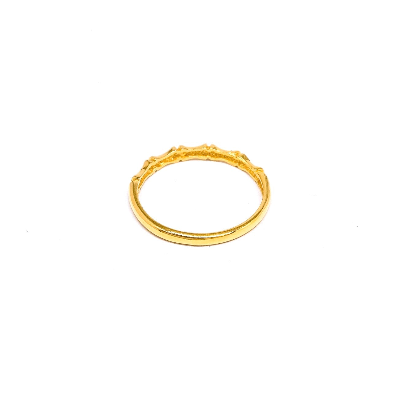 Fine Polished Bamboo Ring