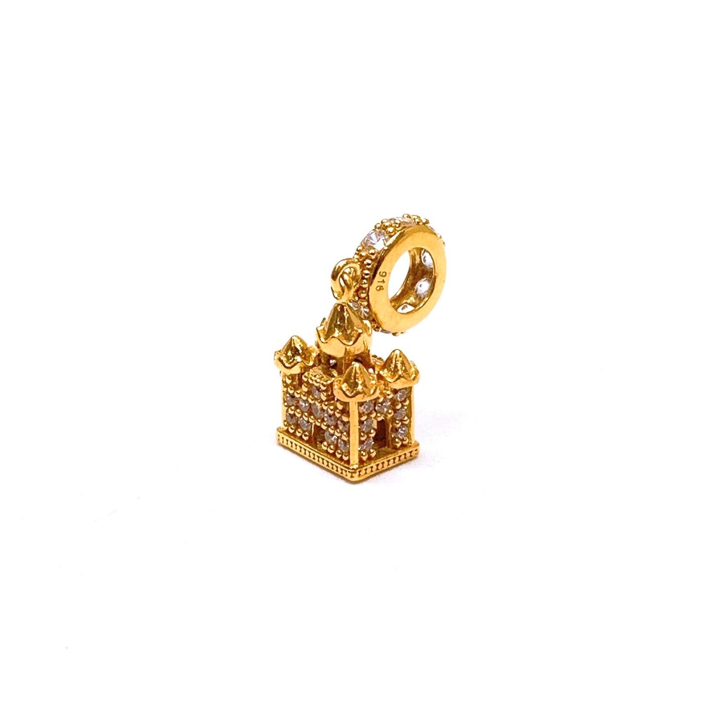 Blingy Castle Dangling Charm