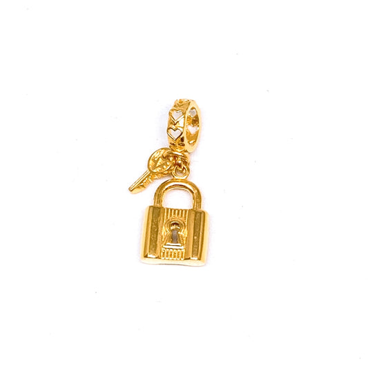 Lock & Key Dangling Charm