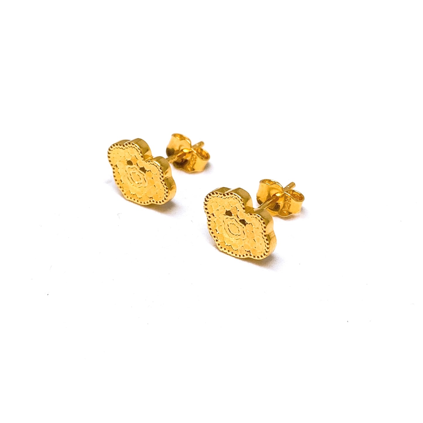 Sequin Longevity Locket Earring Studs