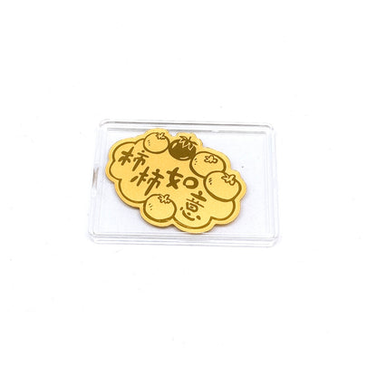 Pure Gold Stickers - 柿柿如意Cloud ( 0.1g )