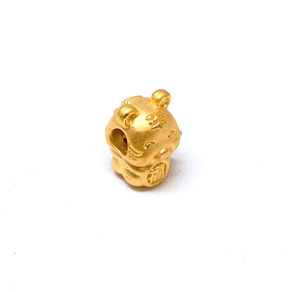 3D Double Sided Tiger Spacer Charm