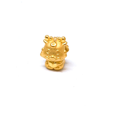 3D Double Sided Dragon Spacer Charm