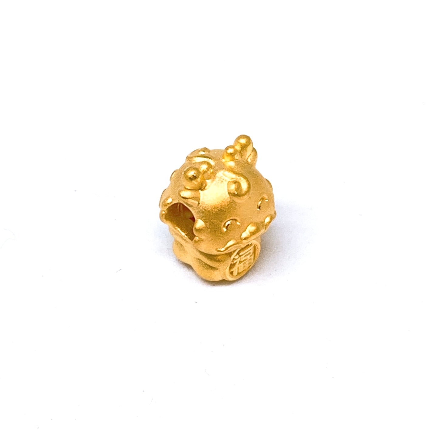 3D Double Sided Dragon Spacer Charm