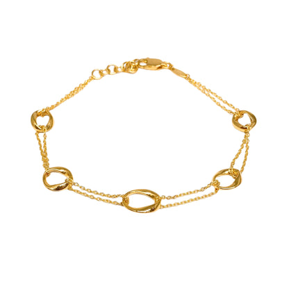 O Ring Dainty Bracelet