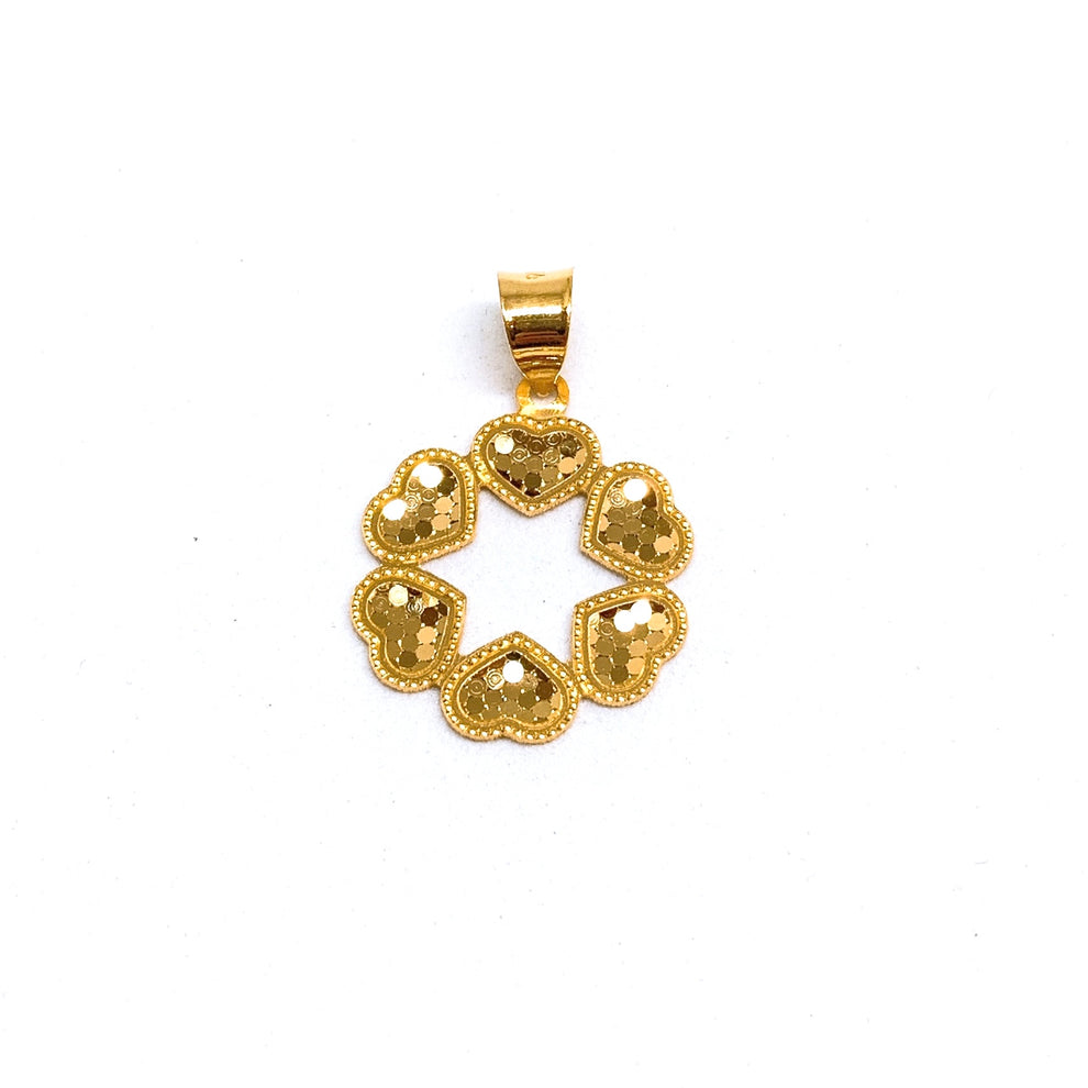 Sequin Hearts Pendant – Kin Jewellery
